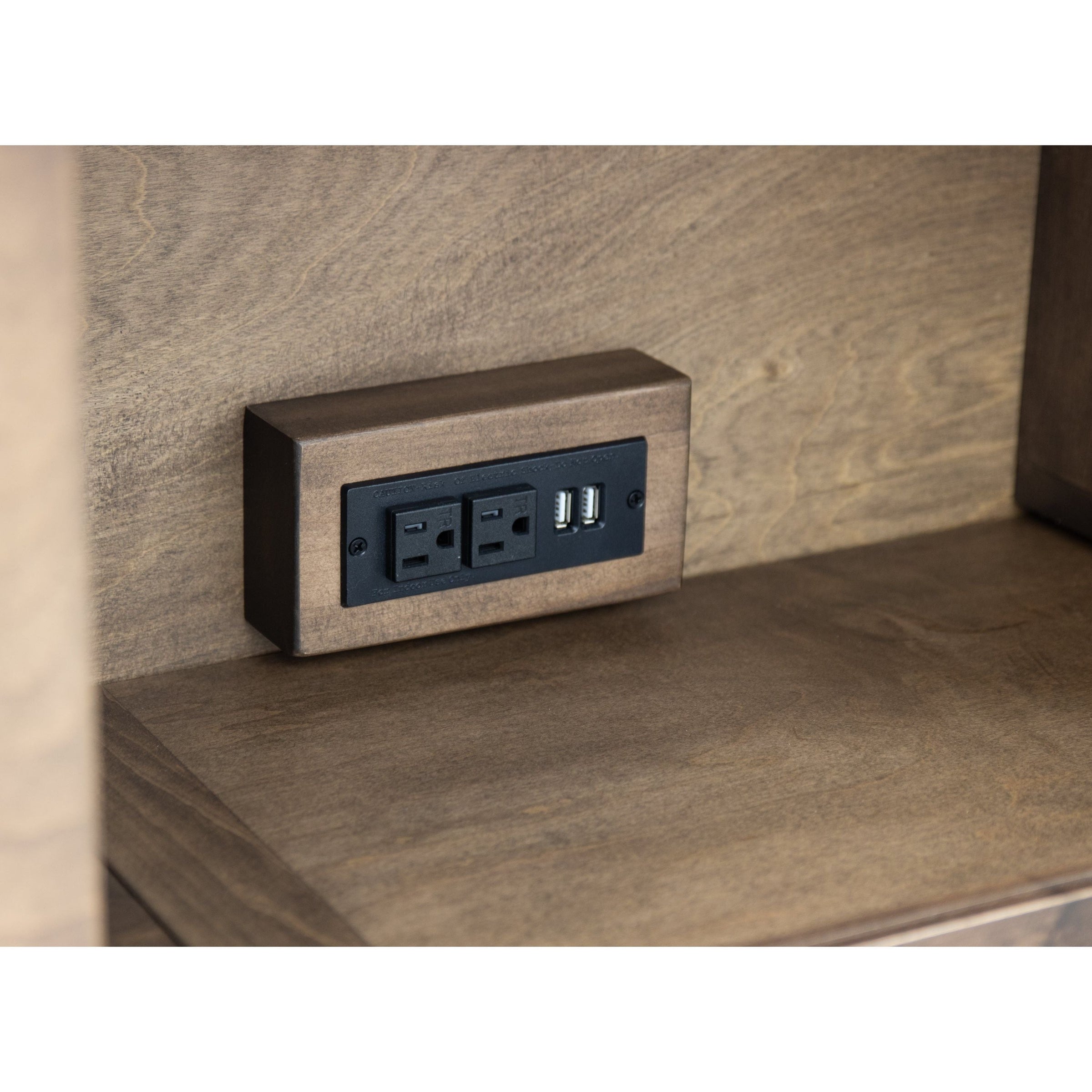 Millersburg Amish Maple Wood Storage Headboard & Platform Drawer Bed | CO