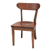 Winsome Maple Wood Mid Century Side Dining Chair | BOS