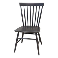 Wendy Black Maple Wood Side Dining Chair | EB