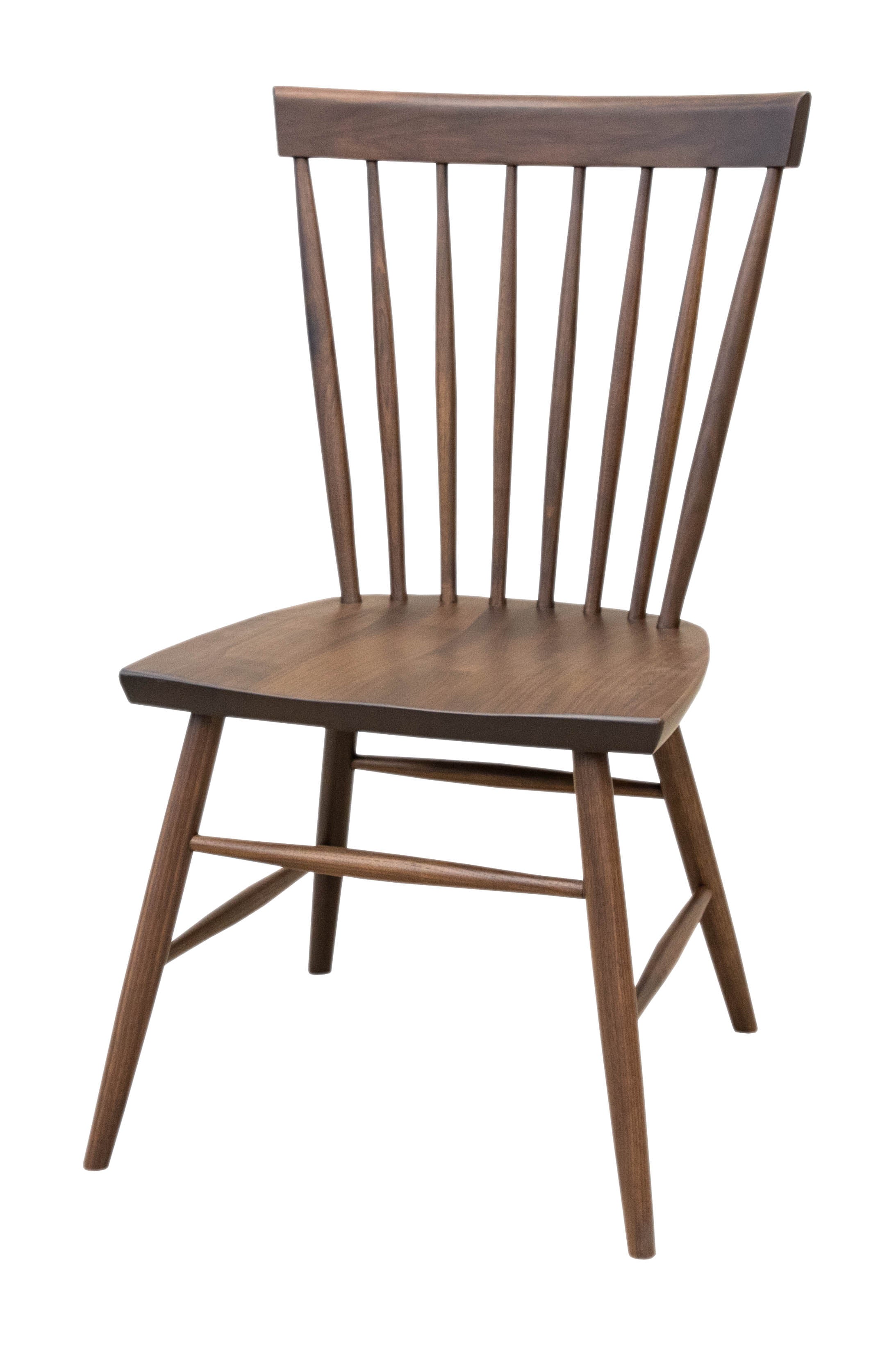 Wendy Walnut Wood Side Dining Chair | CO