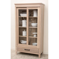 Abigail Glass Display Curio Cabinet