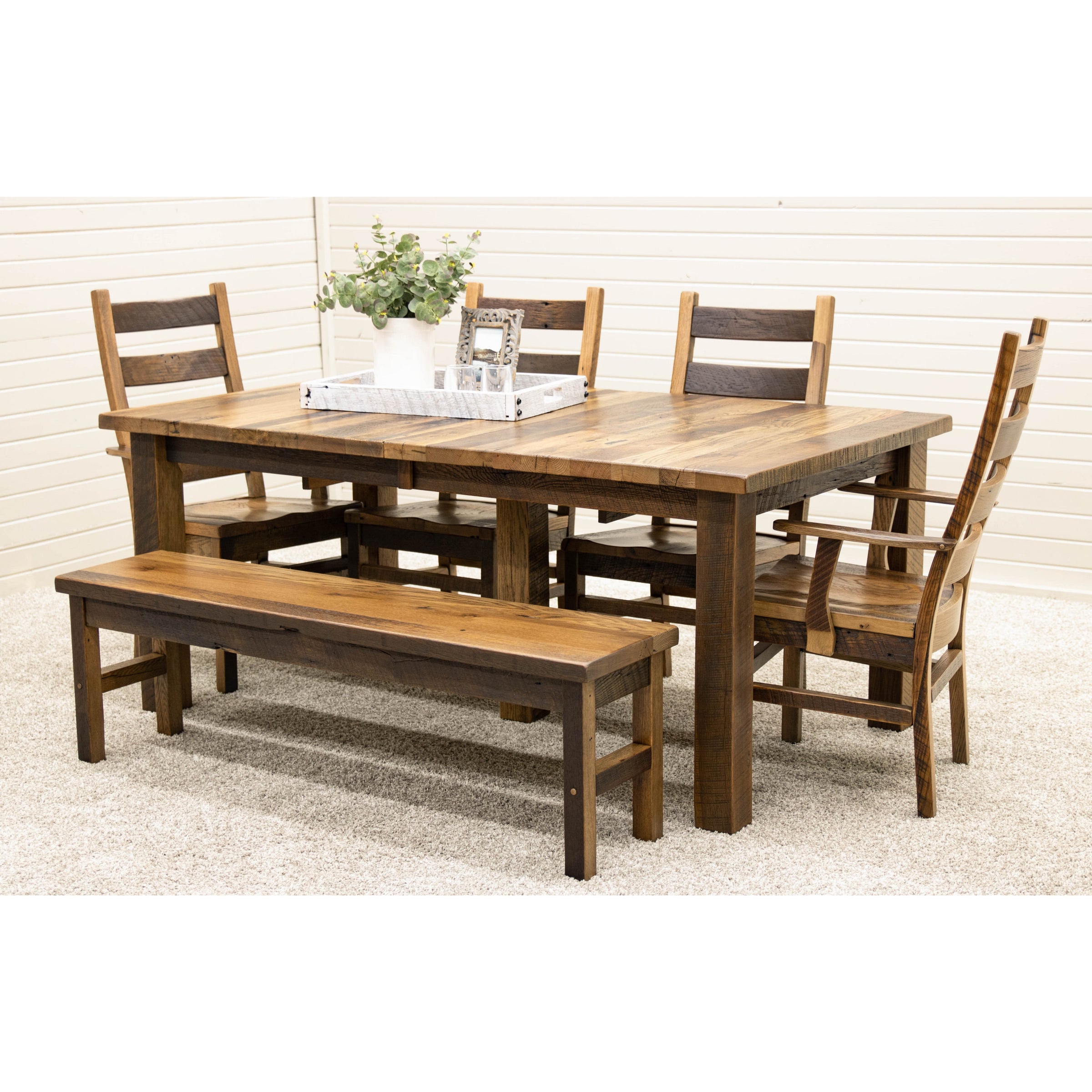Bayford Reclaimed Barnwood Table