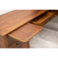 Michigan L-Desk w/ Hutch Top