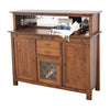 YSF Wine Buffet with Hutch Topper