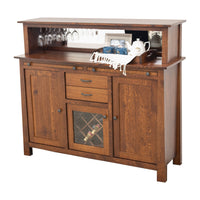 YSF Wine Buffet with Hutch Topper